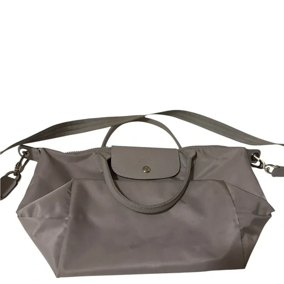 Longchamp Classic Gray Tote Bag with straps. In good conditions - Picture 9 of 16
